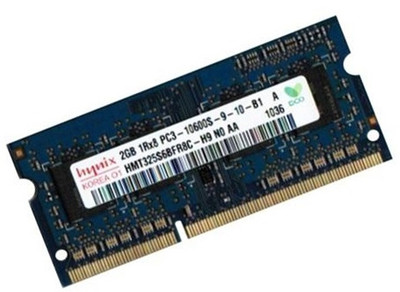 2GB DDR3 1333 Mhz RAM Speicher Asus Eee PC 1015PX Hynix Markenspeicher