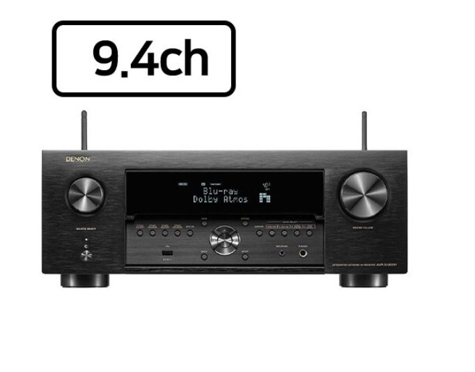 Denon AVC-X4800H 9.4ch 200W 8K AV Amplifier with 3D Audio HEOS