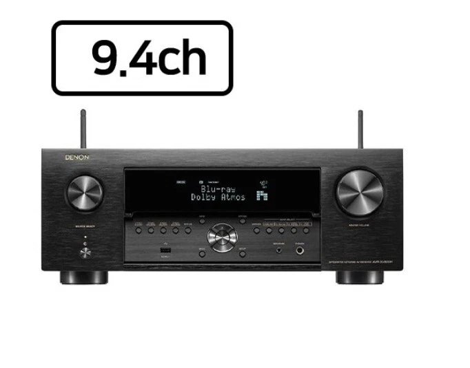 Denon AVC-X4800H 9.4ch 200W 8K AV Amplifier with 3D Audio HEOS Built-in 220V - Image 3 of 4