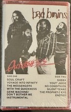 Bad Brains New Cassette QUICKNESS. Sealed Bad Brain Records, Canada