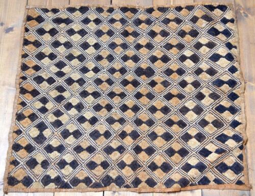 Antigua tela Kuba Raffia textil tradicional africana dinero tribal Congo, África - Imagen 2 de 2