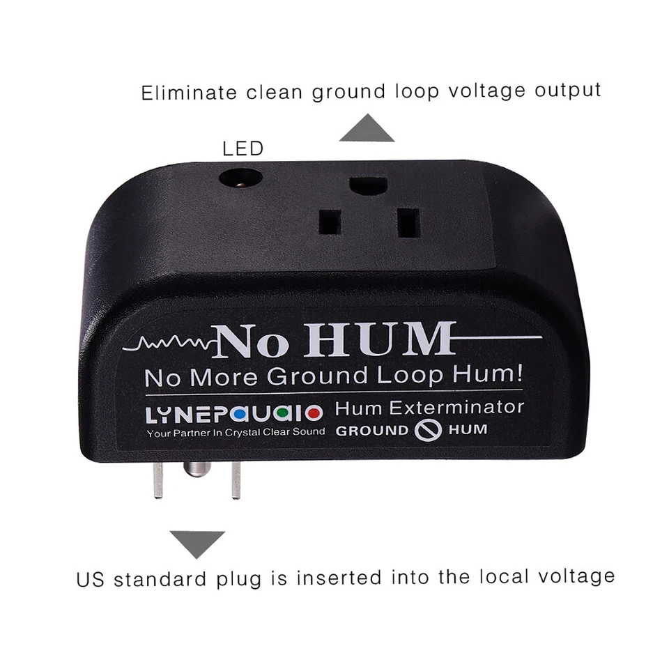 Ground Circuit Buzz Eliminator Noise Canceller No-Hum Loop Hum Exterminator M7Z7 - Image 4 of 4