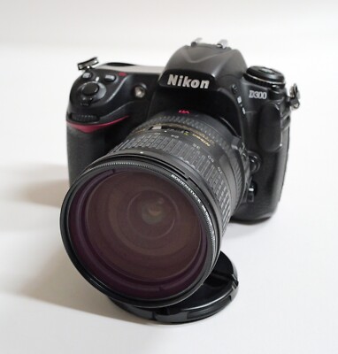 NIKON D300 digital SLR w/ 18-200mm DX F3.5-5.6 & Micro 40mm DX F2