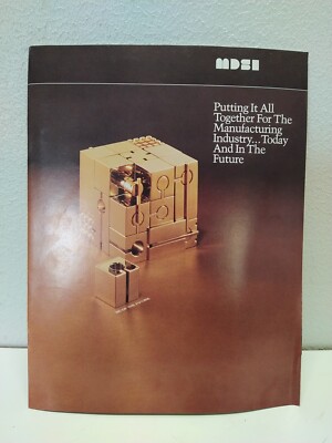 MDSI Industrial Computer Metal Work Manufacturing Data System Advertising