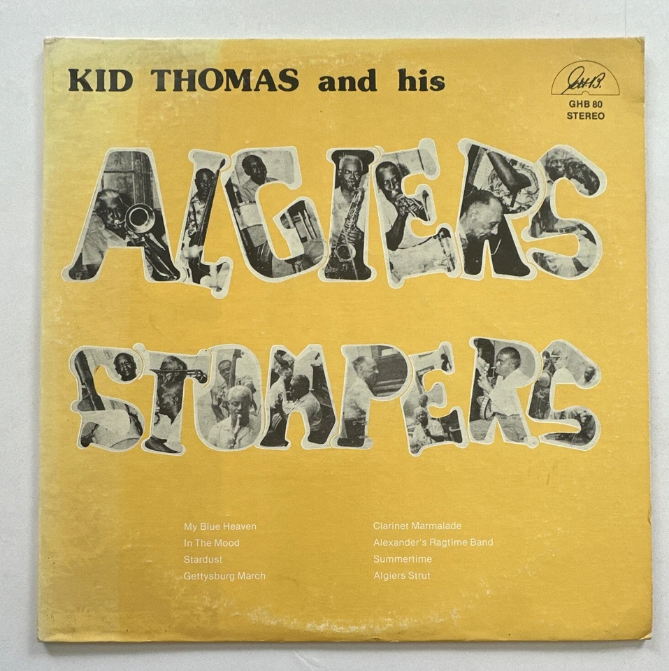 Kid Thomas And His Algiers Stompers Jazz Lp Vinyl Record Ex / Vg+ Condition - Image 2 of 4