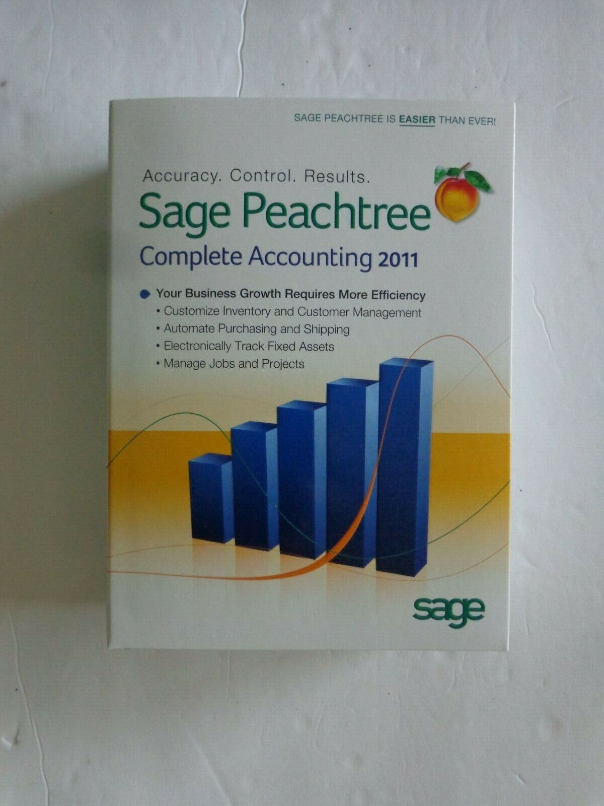 Sage Peachtree Complete Accounting 2011 For Windows (Factory sealed retail box)