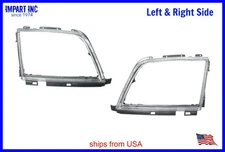 Mercedes Headlight Door Trim Ring Bezel W129 Both Left & Right 