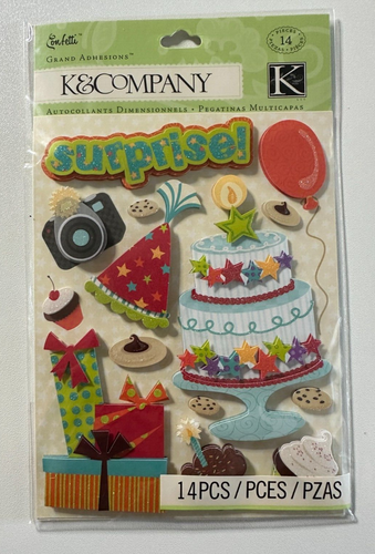 Adesivi Dimensionali K & Company-Variazioni-Brenda Walton, Confetti, Happy Tails - Foto 9 di 36