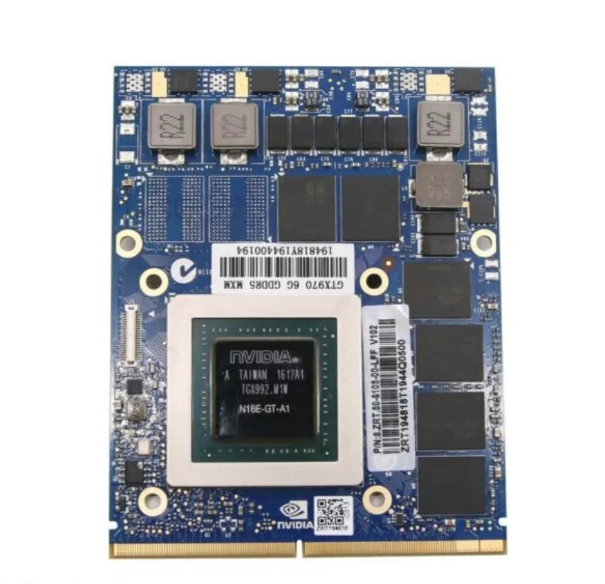 GTX 970M Graphics Video Card 6GB GDDR5 For Dell HP MSI Clevo