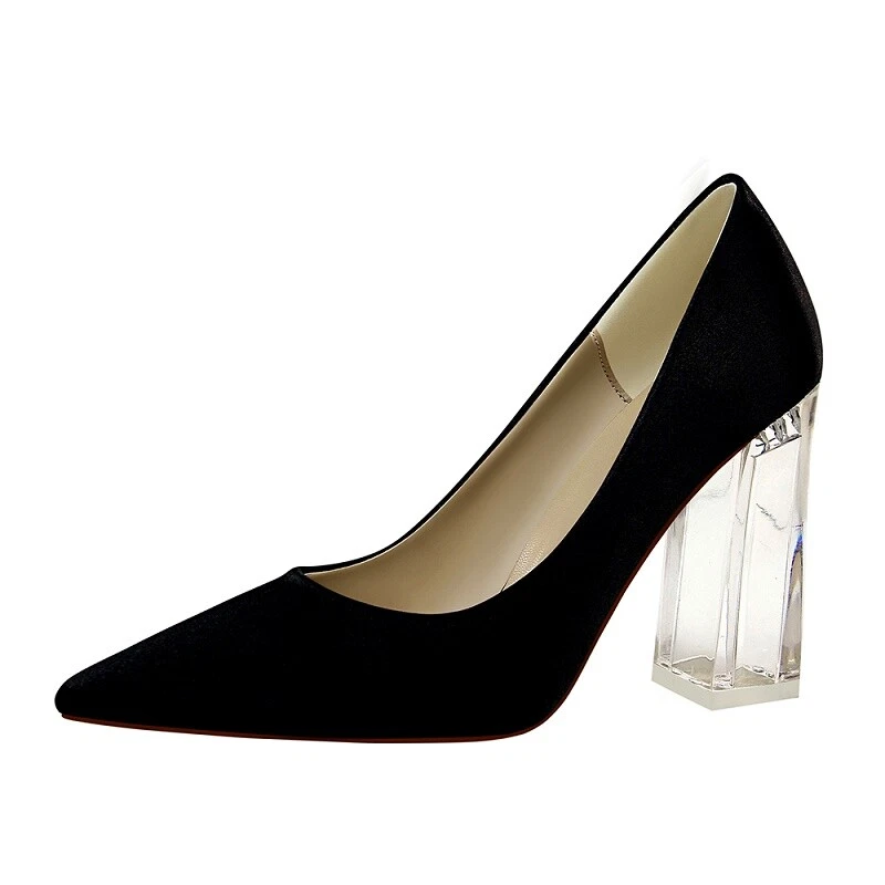 Cyou clear pointy toe hotsell pump
