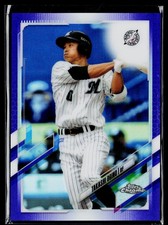 2021 Topps Chrome NPB #88 Takashi Ogino #/299 Purple Chiba Lotte Marines