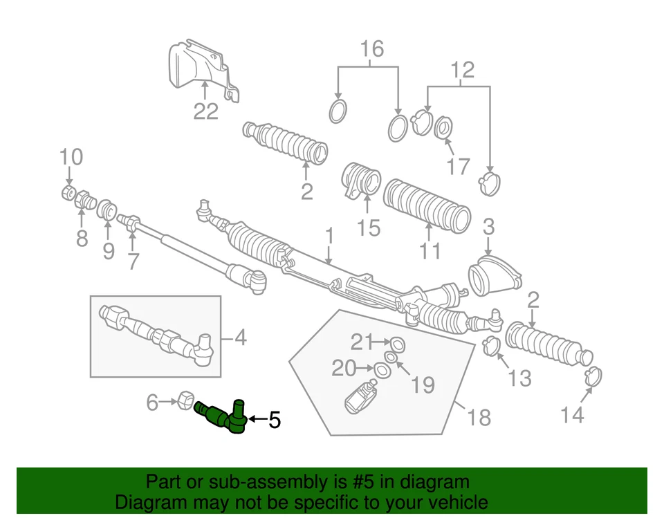 Barra de amarre exterior original Audi 4F0-419-811-D Foto 2 de 3