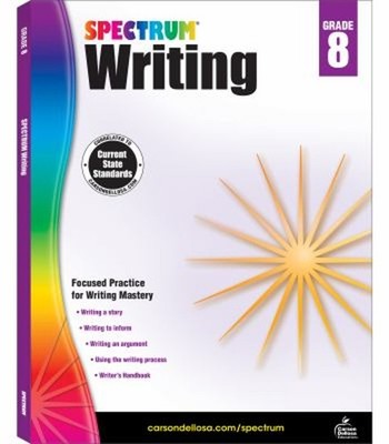 Spectrum Writing, Grade 8 Paperback