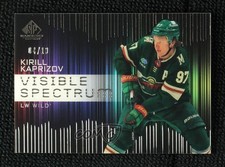 2024-25 Upper Deck SP Game Used Visible Spectrum White 4/10 Kirill Kaprizov 1ot4