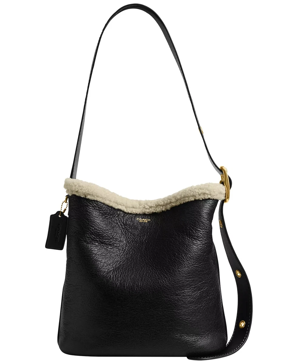 Coach Bleecker Leather Exterior Bucket & Drawstring Bag Handbags
