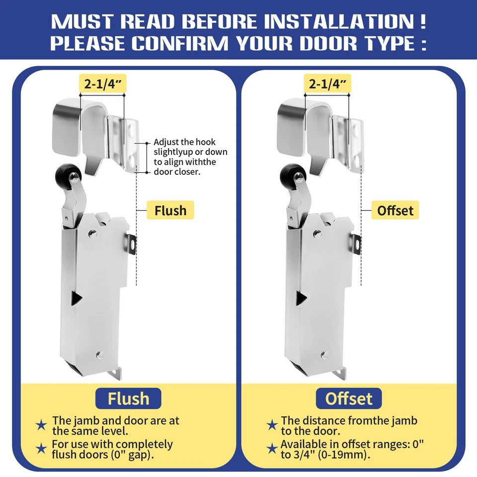 For Kason 1094 Hydraulic Door Closer For Heavy Duty Walk-in Freezers & Fire Door - Image 3 of 4