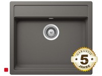 Schock Mono N-100 A Silverstone Grau Granit-SpüLe KüChenspüLe Auflage