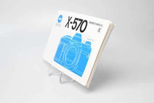 Genuine Minolta X-570 Owner's Manual Instructions #G740 - Picture 3 of 6