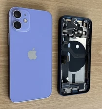iPhone 12 Mini Purple Back Housing Replacement Original OEM Apple Grade B