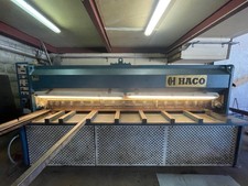 Cisaille Guillotine HACO type 300 4 MS, Année 1991 -coupe acier 4mm L - 3000