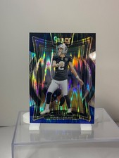 2024 Panini Select - Daniel Carlson #43 Blue & Black Shock Prizm