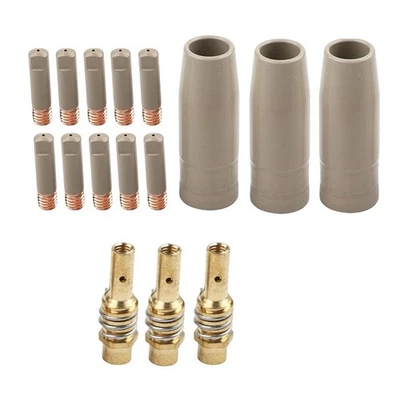 16-teiliges 1,2 mm Kupferbeschichtung Düsenset für Schutzbecher Montage für 1 - Bild 1 von 4