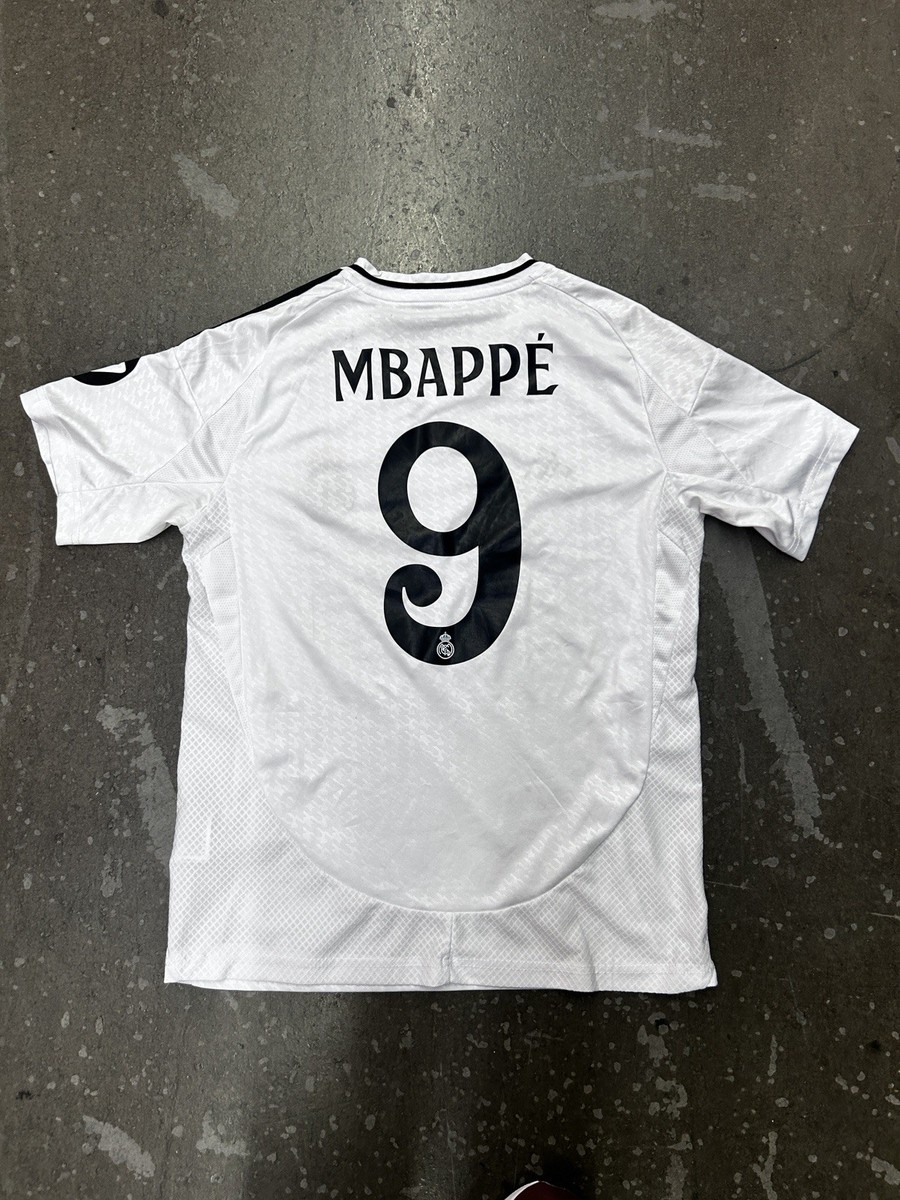 Mbappe Real Madrid Jersey 2024-25 Home Soccer Shirt Adidas Youth