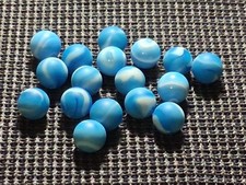 Lot of 17 Tidal Wave Glass Marbles Shooters