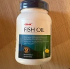 GNC Fish Oil | Omega-3 Supplement | Lemon | 90 Count Exp 06/27