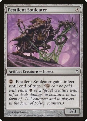 Pestilent Souleater - New Phyrexia NPH - MTG - LP Magic - 149 C