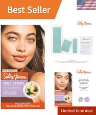 20 Count Easy-to-Use Wax Strips for Lasting Smoothness on Face  Bikini