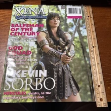 VTG 2000 XENA WARRIOR PRINCESS Official Magazine: Kevin Sorbo Robert Trebor