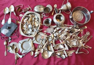 Job Lot 6kg Antique Vintage EPNS Silver Plated Tableware Old Sheffield Bundle..