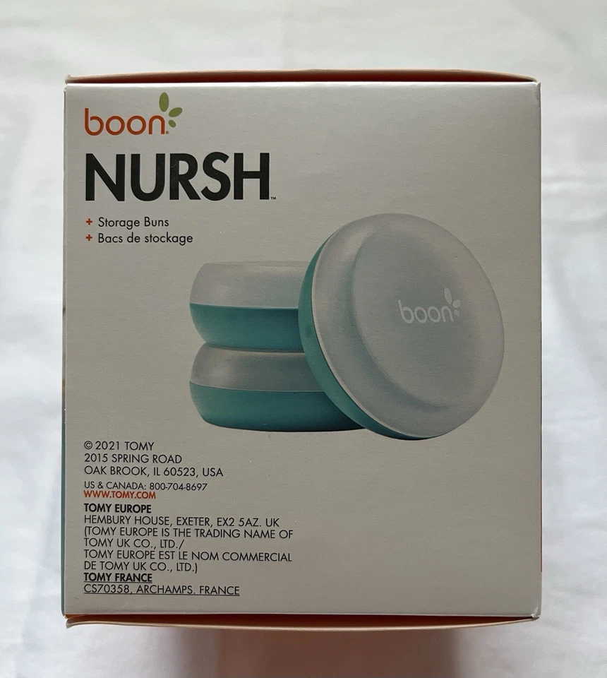 Булочки для хранения детских бутылочек Boon Nursh — дорожный держатель — синие и белые, 3 карата новые - Изображение 4 из 4