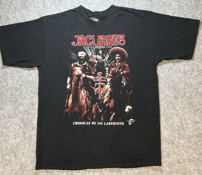 Rock & Death Jaguares Cronicas De Un Laberinto Shirt Sz Large comandante Marcos