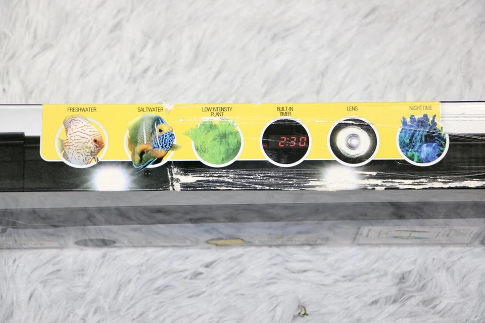 Tira de luz LED avanzada para acuario Marineland salida brillante, 18" totalmente nueva Foto 4 de 4