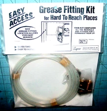 Supco USA Remote Grease Fitting Kit GFK1 Easy Access 10' Tubing OEM Hardware NOS