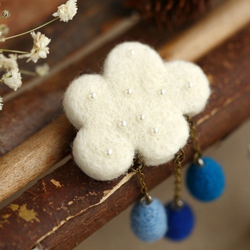 36Pcs Wool Felt Tools Set Accessories Needle Felting Mat Starter DIY 3g - Picture 5 of 11