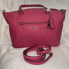 Coach Prairie satchel Coach handbag Pink Shoulder Bag NWT MSRP 275.00