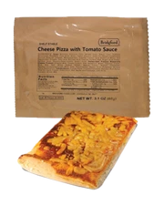 Pizza and Cheese Slice MRE Pizza Meals Ready to Eat 3, 6, or 12 Pack - 2027 Insp