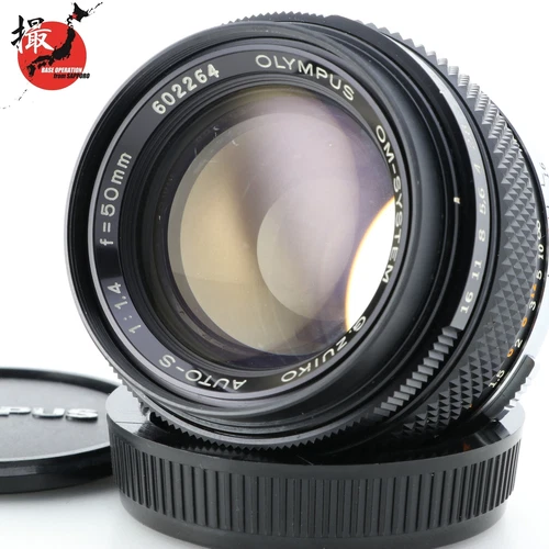 Tested [App MINT] Olympus OM-SYSTEM G.Zuiko Auto-S 50mm f/1.4 Lens From JAPAN