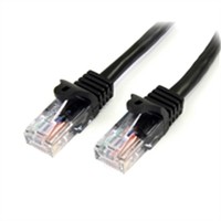 Startech Cable 45patch6bk 6feet Cat5e Black Snagless Rj45 Utp Patch Cable Retail Startech Cable 45patch6bk 6feet Cat5e Black Snagless Rj45 Utp Patch Cable Retail