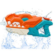 Kids Summer Dinosaur Blaster Squirt Water Gun Pool Beach Yard Fighting Play Toy