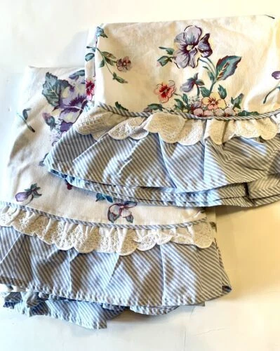 Hoja Plana Multicolor Shabby Chic sábanas