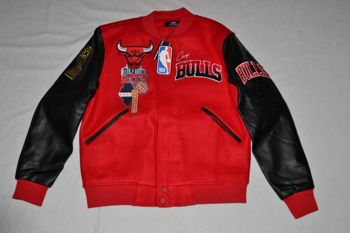 ジャケット・アウター Pro Standard Chicago Bulls Jacket Prostandard_BCB654039DT-RED_M-
