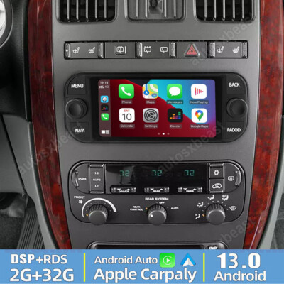 For 2004-2007 Chrysler Town & Country CarPlay Android Car Stereo