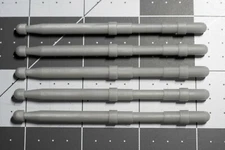 (Set of 8) STAR WARS Clone Wars AT-TE ATTE Missile Repro Parts Missiles