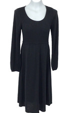 Women's Maternity Dresses Size 6, Bellybutton, Black Long Sleeve Glitter Dress
