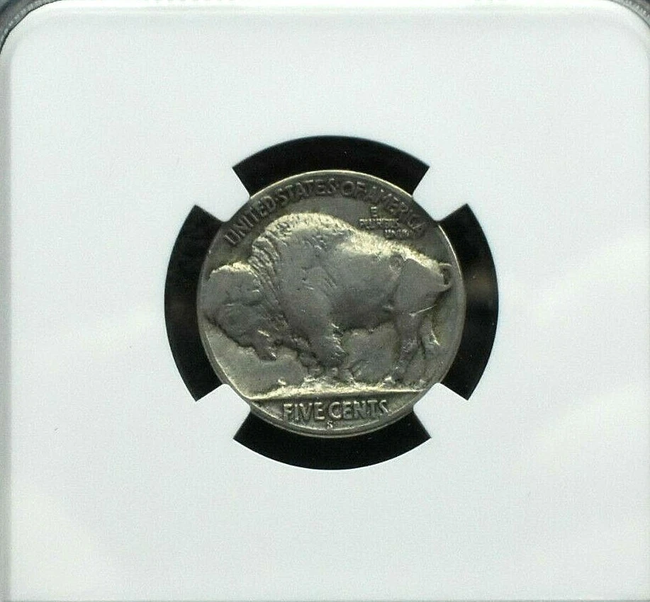 1921-S Buffalo Nickel~NGC VF25~Very Rare Beauty~Nice Half Horn~Better Date~! - Image 4 of 4