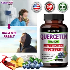 Quercetin 700mg Capsules Immune Health High Strength Supplement 30-120 Pills